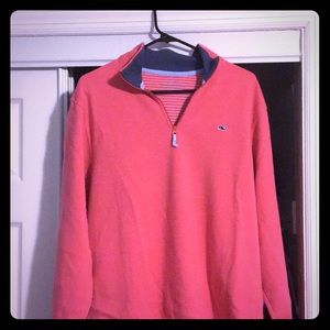 Vineyard Vines Pink Quarter-Zip